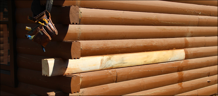 Log Home Damage Repair  Chowan County,  North Carolina